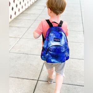 JanSport Half Pint Mini Backpack - Galaxy